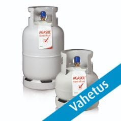 Steel cylinders with pressure valve AGASOL® (exchange)